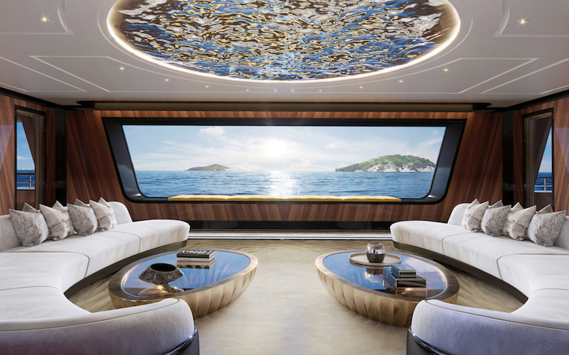 luxury yacht interiors